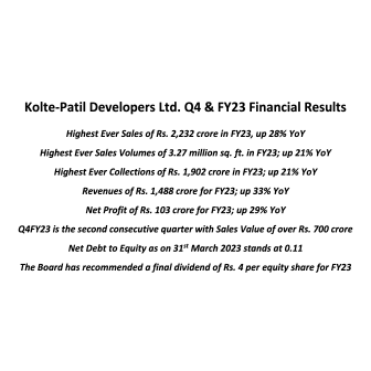 KPDL Results Press Release Q4 & FY23 - Life Republic